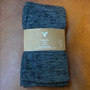 American Eagle Outfitters Black and Grey Tights